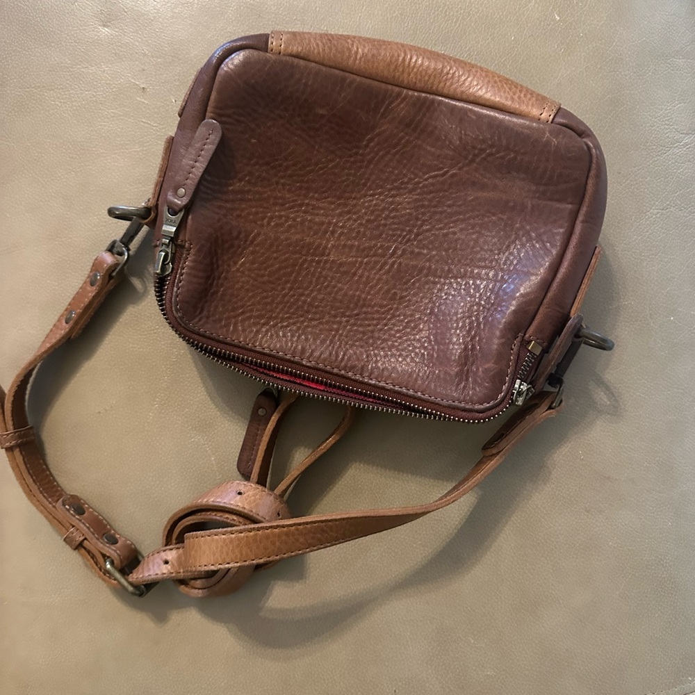 Brown Leather Men's Bag